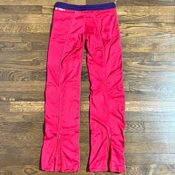 Triple Five Soul low rise magenta pink Soul Fantasy track pants XS RARE vintage - Picture 6 of 9